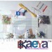 OkaeYa- ELECTRONIC COMPONENTS PROJECT KIT / BREADBOARD,CAPACITOR,RESISTOR,LED,SWITCH